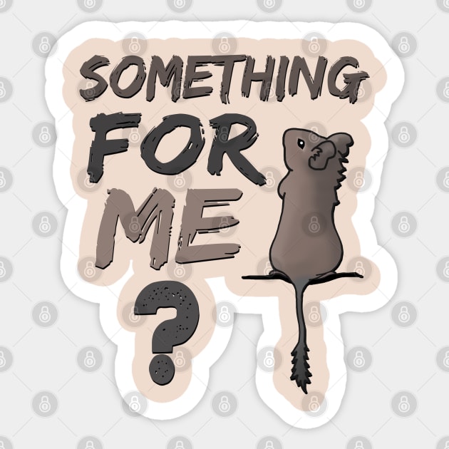 Something For Me Degu Sticker by Mystical_Illusion